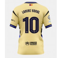 Barcelona Lamine Yamal #10 Koszulka Wyjazdowa 2025-26 Krótki Rękaw